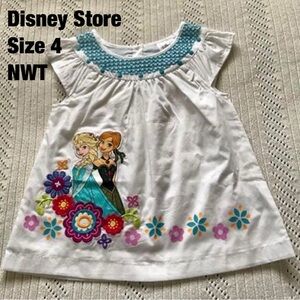 Disney Store Frozen Shirt Size 4, NWT